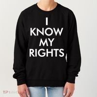 I Know My Rights Protest Women's Sweatshirt thumb 0