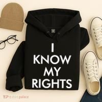 I Know My Rights Protest Hoodie thumb 4
