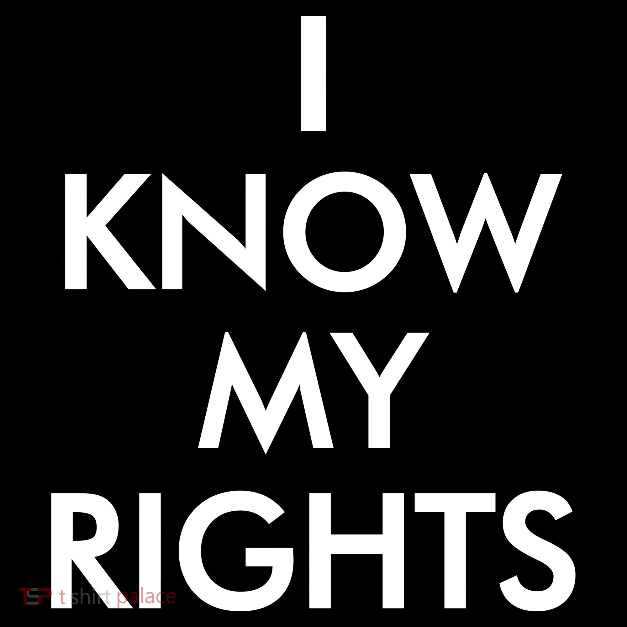 I Know My Rights Protest Apron
