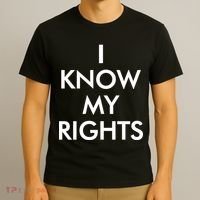 I Know My Rights Protest T-Shirt thumb 3