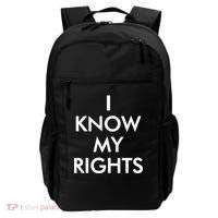 I Know My Rights Protest Backpack thumb 0