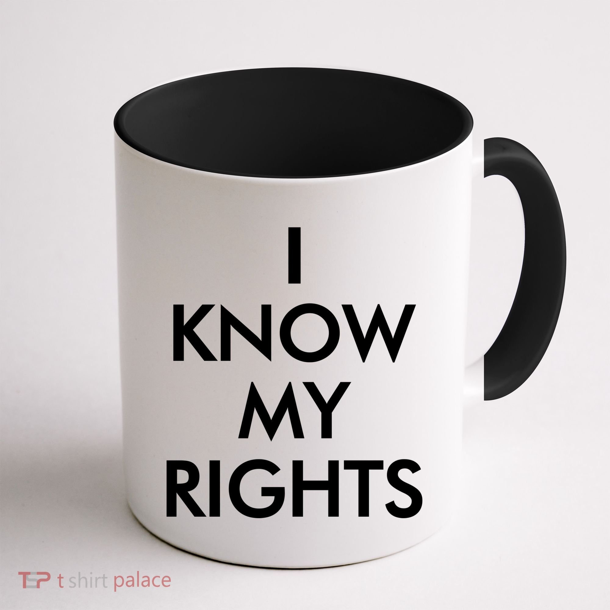 I Know My Rights Protest Coffee Mug
