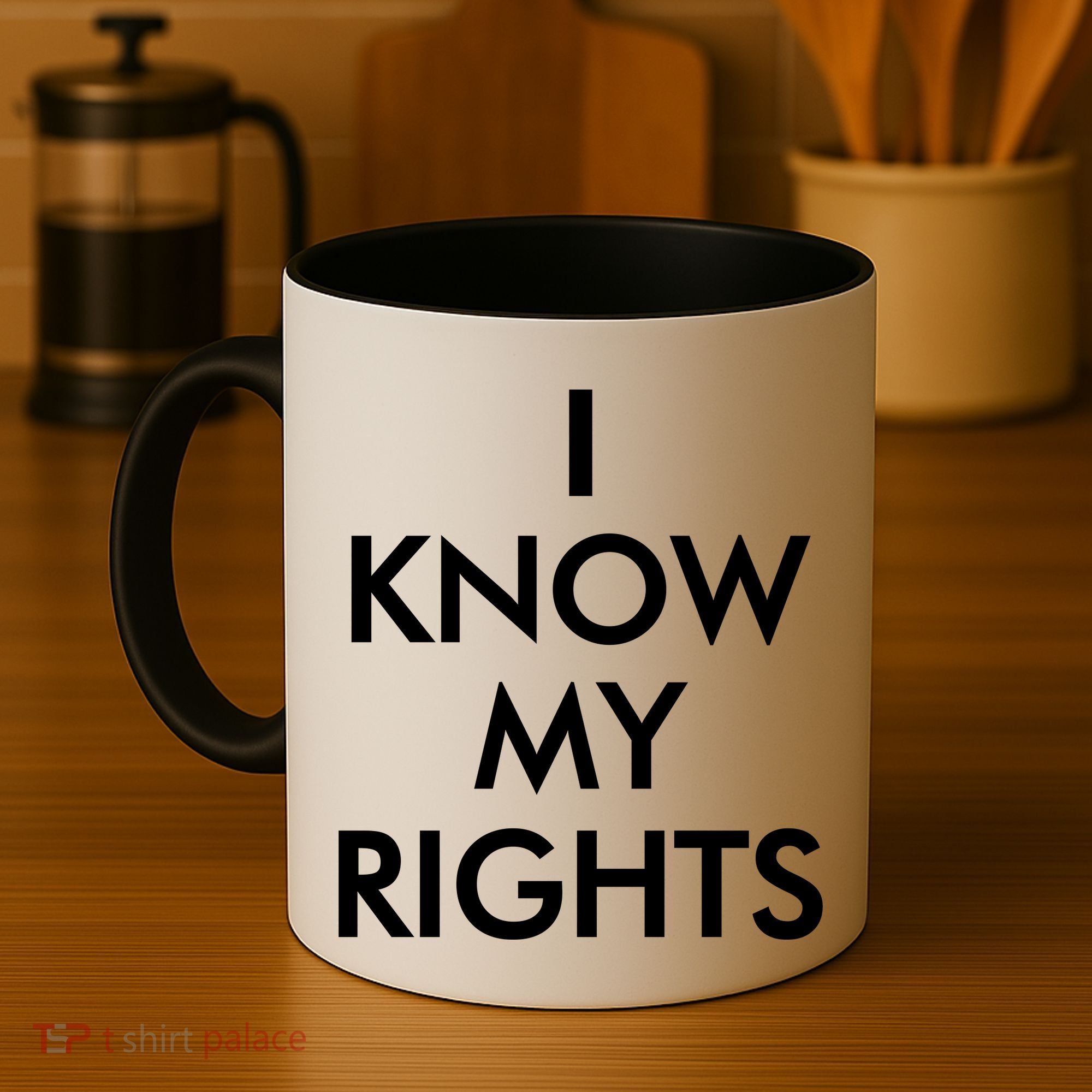 I Know My Rights Protest Coffee Mug