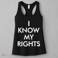 I Know My Rights Protest Women's Tank Top thumb 3
