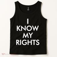 I Know My Rights Protest Tank Top thumb 2