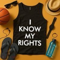 I Know My Rights Protest Tank Top thumb 4