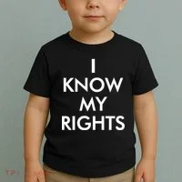 I Know My Rights Protest Toddler T-Shirt thumb 2