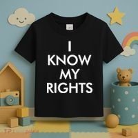 I Know My Rights Protest Toddler T-Shirt thumb 3