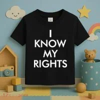 I Know My Rights Protest Toddler T-Shirt thumb 3