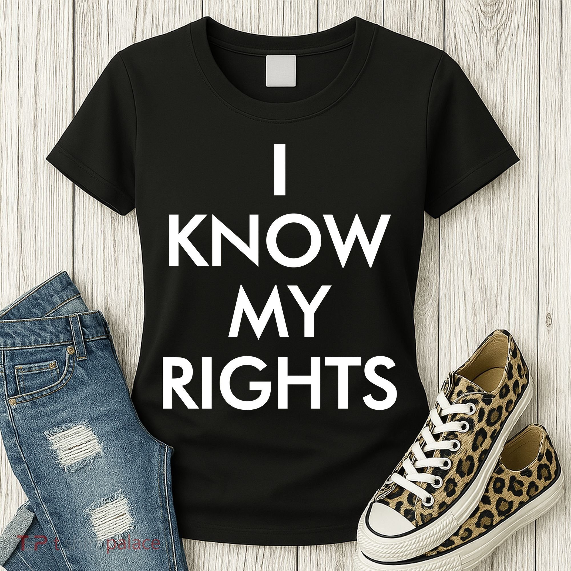 I Know My Rights Protest Women's T-Shirt