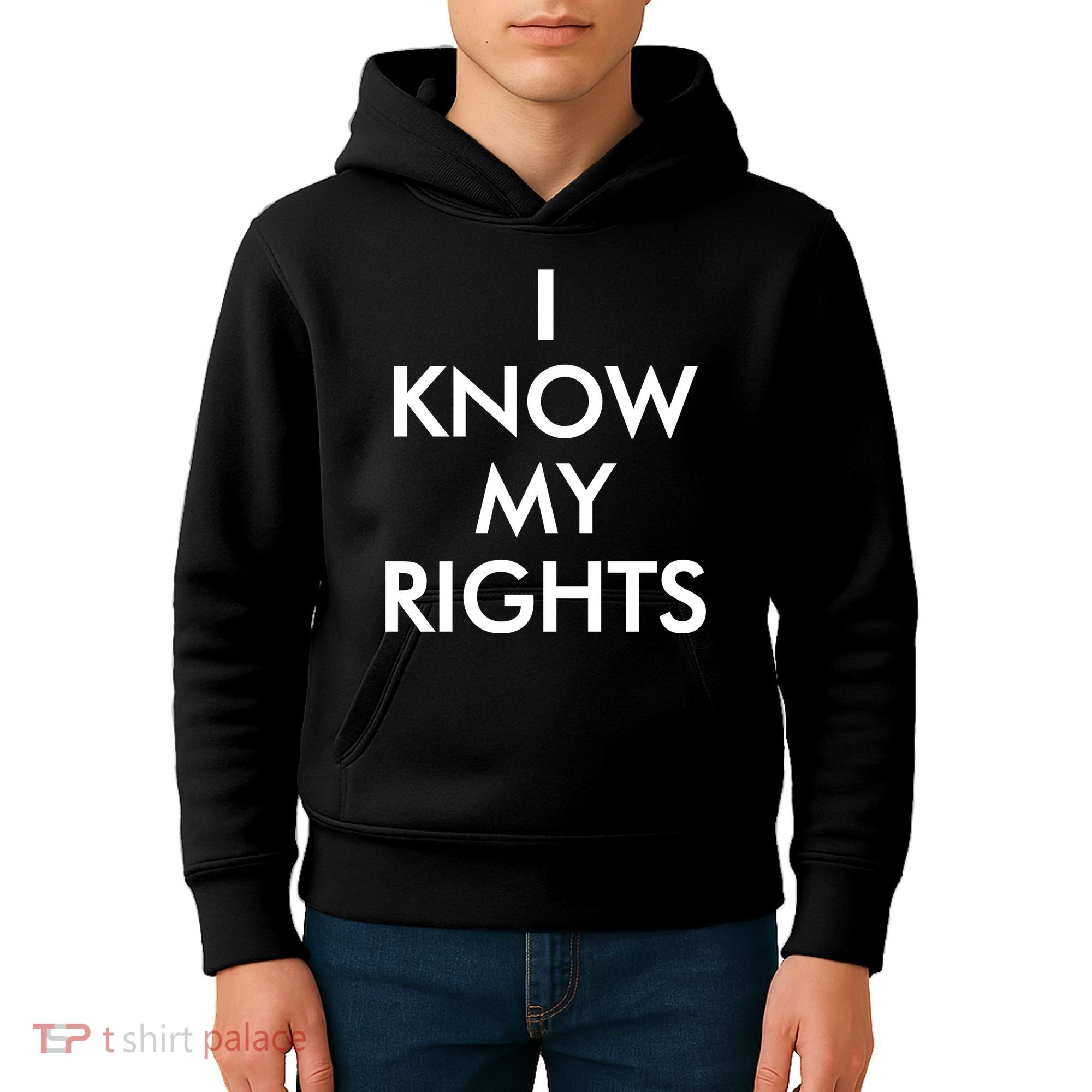 I Know My Rights Protest Kids Hoodie