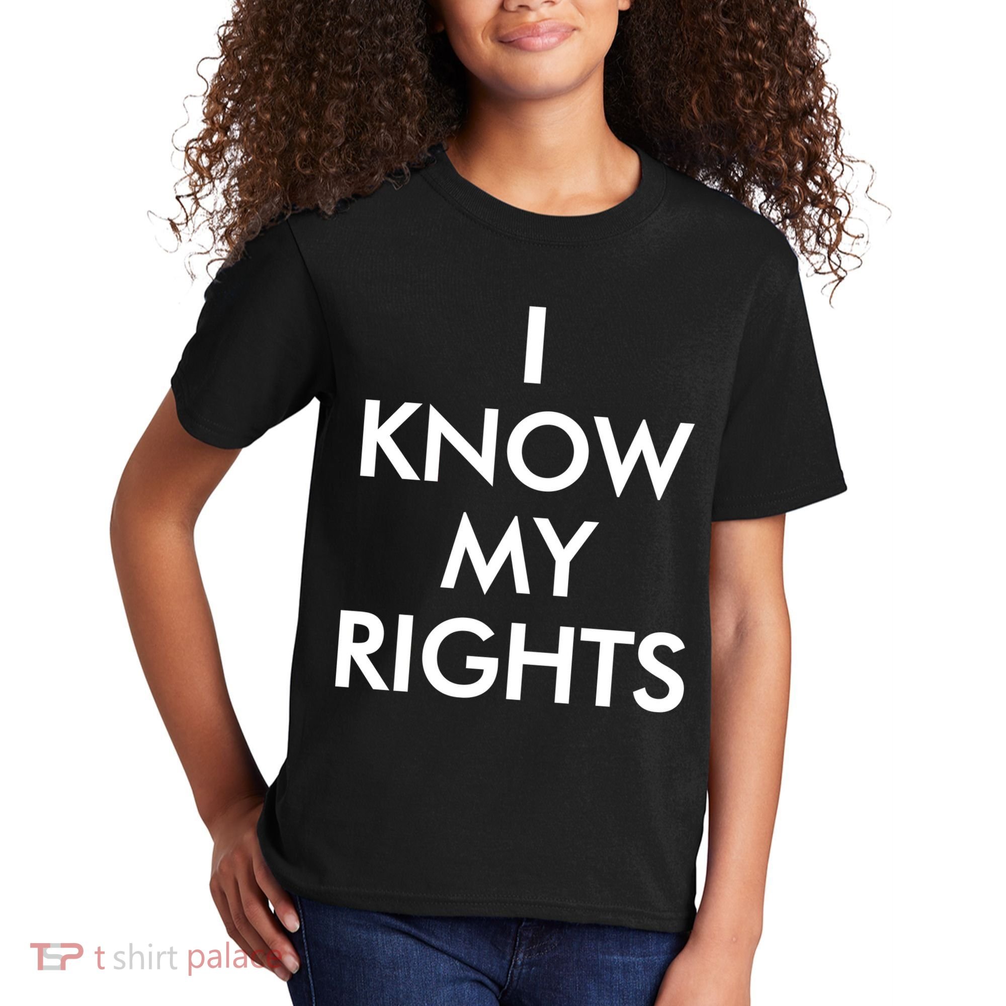 I Know My Rights Protest Kids T-Shirt
