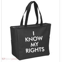 I Know My Rights Protest Tote Bag thumb 2