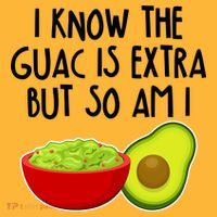 I Know the Guac is Extra But So Am I Kids Hoodie thumb 2