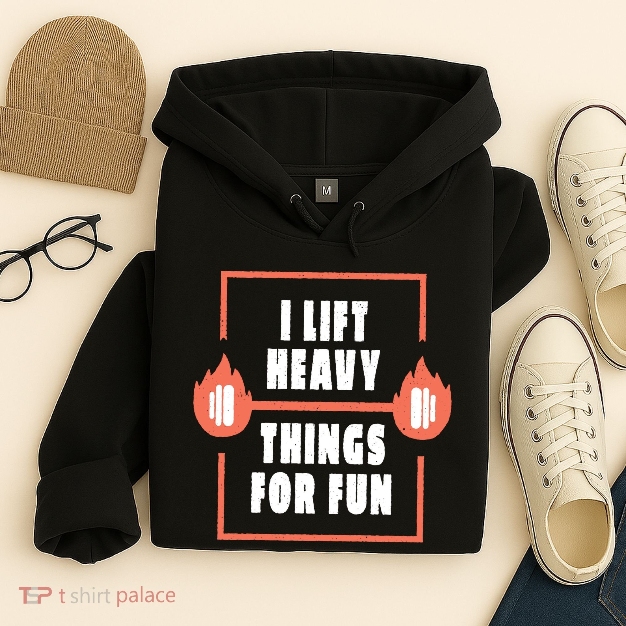 I Lift Heavy Things For Fun Hoodie
