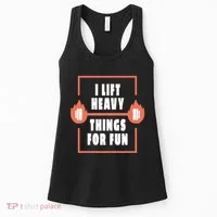 I Lift Heavy Things For Fun Women's Tank Top thumb 0