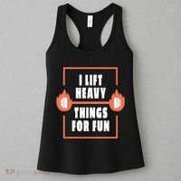 I Lift Heavy Things For Fun Women's Tank Top thumb 3