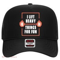 I Lift Heavy Things For Fun Hat thumb 0