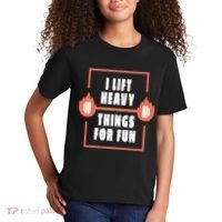 I Lift Heavy Things For Fun Kids T-Shirt thumb 2
