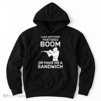 I Like Anything That Goes Boom Hoodie thumb 0
