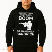 I Like Anything That Goes Boom Hoodie thumb 2