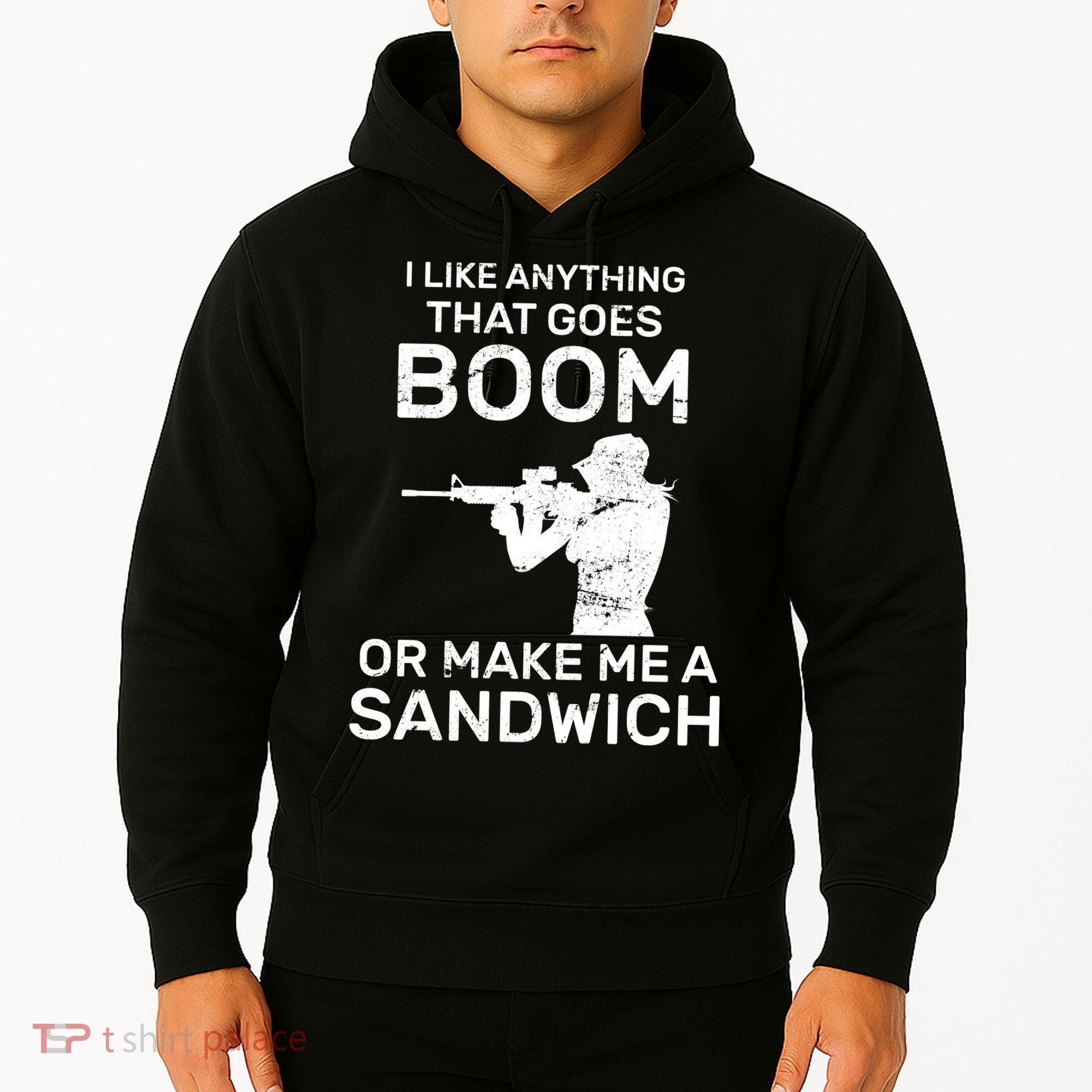 I Like Anything That Goes Boom Hoodie