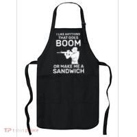 I Like Anything That Goes Boom Apron thumb 0