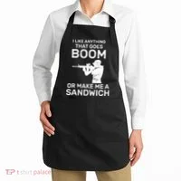 I Like Anything That Goes Boom Apron thumb 2