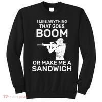I Like Anything That Goes Boom Sweatshirt thumb 0