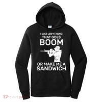 I Like Anything That Goes Boom Women's Hoodie thumb 0