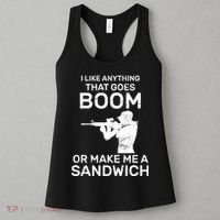 I Like Anything That Goes Boom Women's Tank Top thumb 3