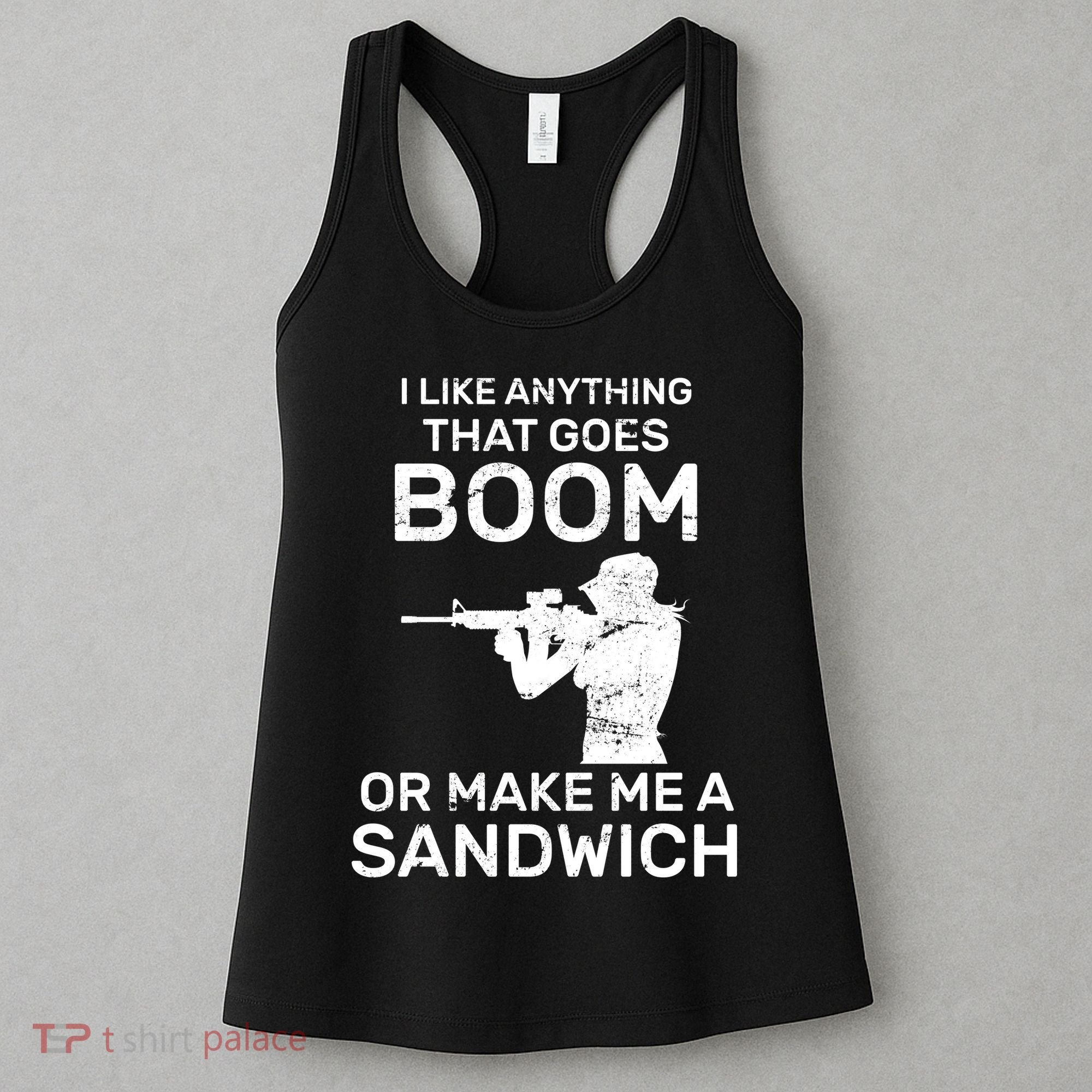 I Like Anything That Goes Boom Women's Tank Top