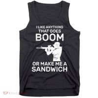 I Like Anything That Goes Boom Tank Top thumb 0