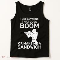 I Like Anything That Goes Boom Tank Top thumb 2