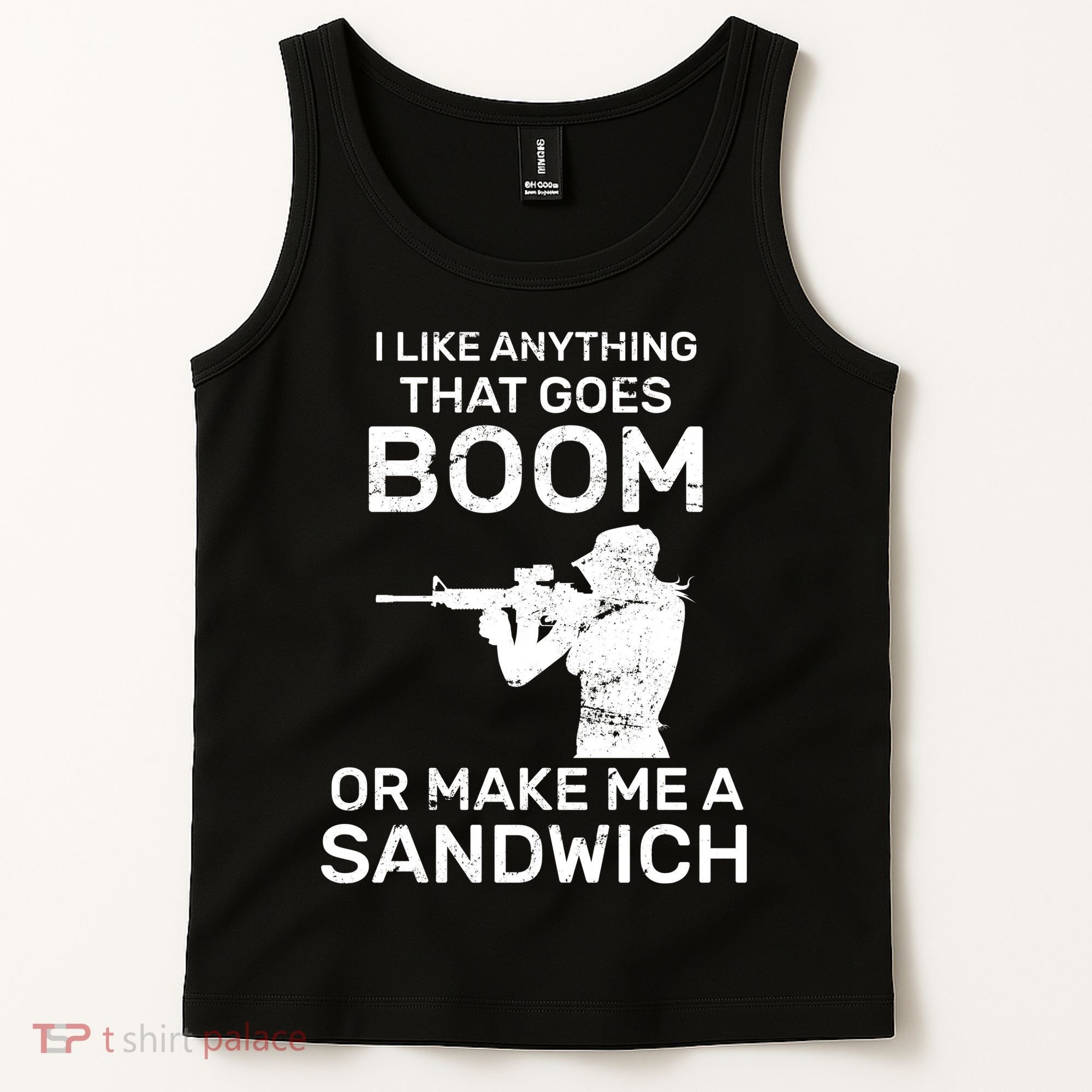 I Like Anything That Goes Boom Tank Top