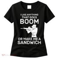 I Like Anything That Goes Boom Women's T-Shirt thumb 0