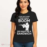 I Like Anything That Goes Boom Women's T-Shirt thumb 4