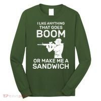 I Like Anything That Goes Boom Long Sleeve Shirt thumb 0