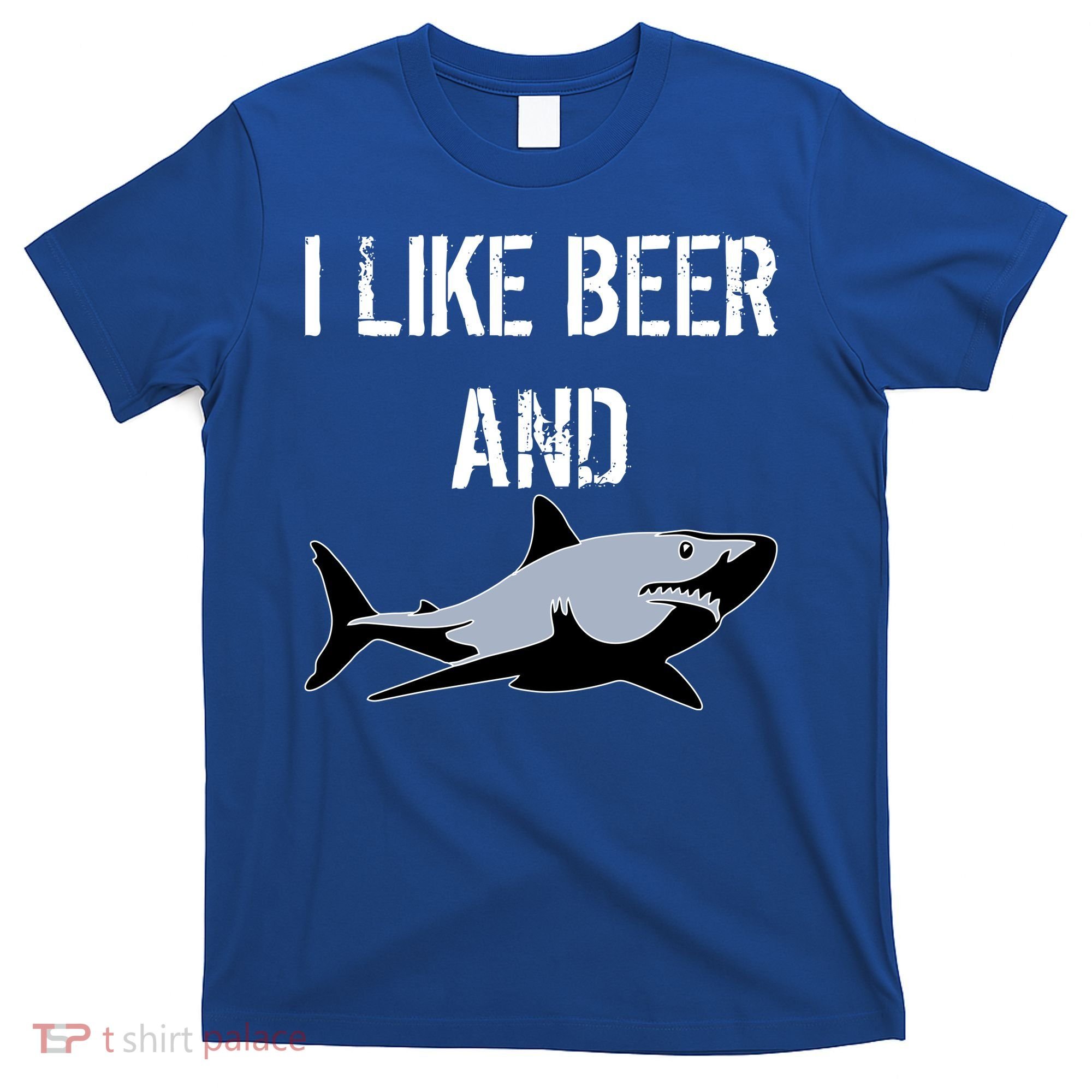 I Like Beer And Sharks T-Shirt