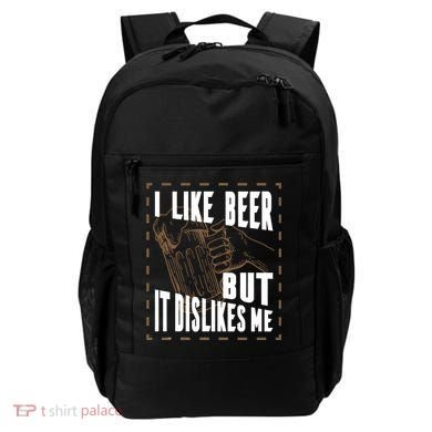 I Like Beer But It Dislikes Me Backpack