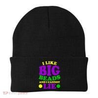 I Like Big Beads and I Cannot Lie Mardi Gras Beanie thumb 0