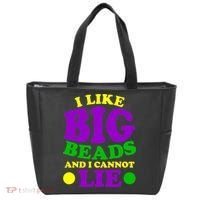 I Like Big Beads and I Cannot Lie Mardi Gras Tote Bag thumb 0