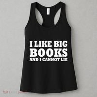 I Like Big Books And I Cannot Lie Women's Tank Top thumb 3