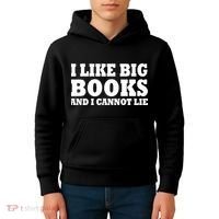 I Like Big Books And I Cannot Lie Kids Hoodie thumb 4