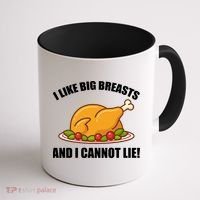 I like Big Breasts And I Cannot Lie Coffee Mug thumb 1