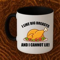 I like Big Breasts And I Cannot Lie Coffee Mug thumb 2