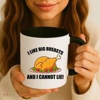 I like Big Breasts And I Cannot Lie Coffee Mug thumb 3