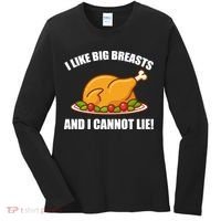 I like Big Breasts And I Cannot Lie Women's Long Sleeve Shirt thumb 0