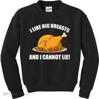 I like Big Breasts And I Cannot Lie Kids Sweatshirt thumb 0