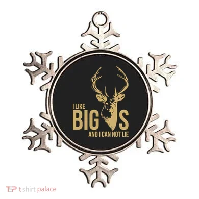 I Like Big Bucks and I Cannot Lie Ornament